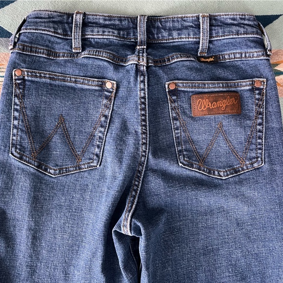 Wrangler Women's Retro High Rise Trouser Jeans 27x36 Tall - Picture 5 of 11